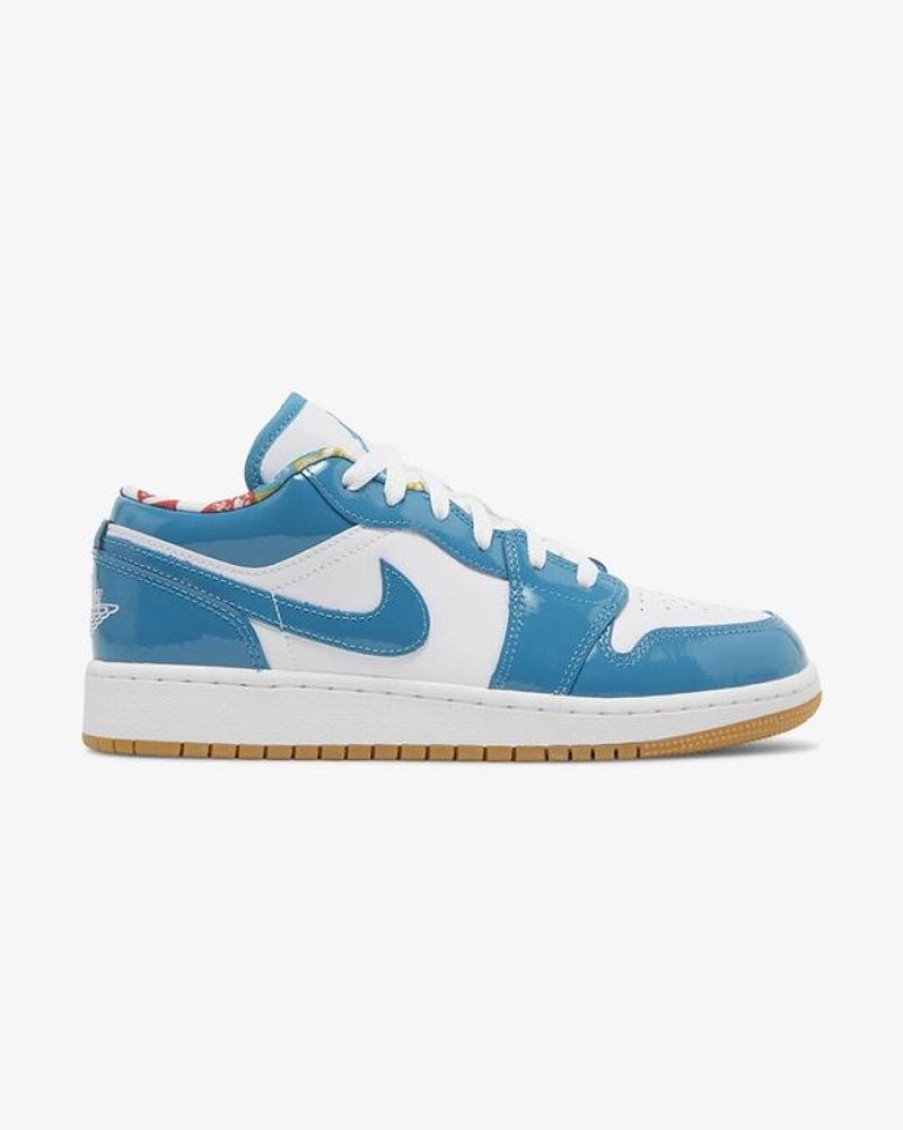 Secret Sneaker Store Online Nike Air Jordan1 Low Se Gs Barcelona Cyber Teal | Nike