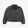 Secret Sneaker Store Online Yeezy Season 6 Canvas Work Denim Black Jacket | Streetwear