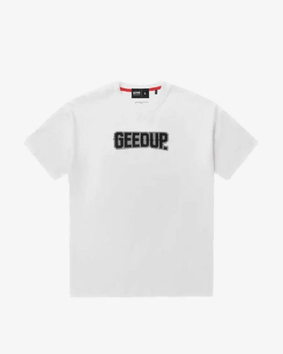 Secret Sneaker Store Online Geedup Play For Keeps 13 Yr White Grey Tee | Streetwear