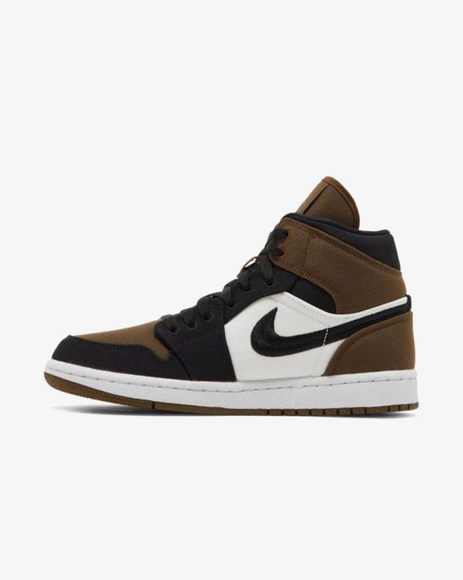 Secret Sneaker Store Online Nike Air Jordan1 Mid Se Wmns Olive Toe | Nike
