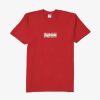 Secret Sneaker Store Online Supreme Fw19 Bandana Box Logo Red Tee - | Streetwear